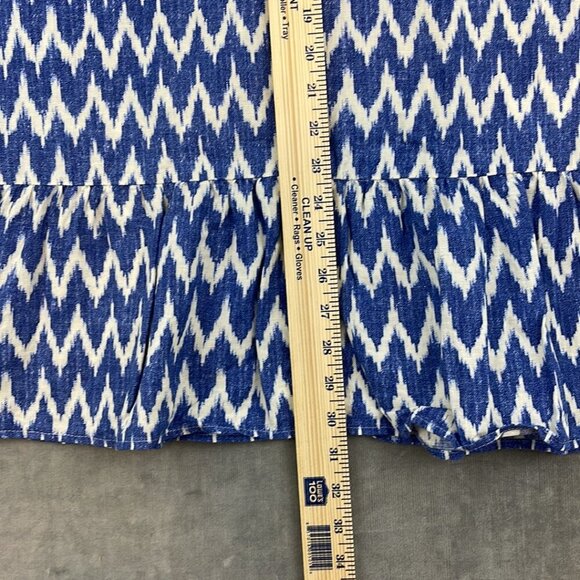 J. Crew Chevron Tank Dress Size S - Picture 5 of 7